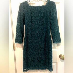 Adrianna Papell Lace Dress Size 4